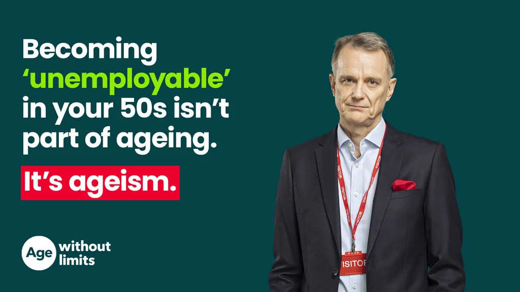 Becoming 'unemployable' isn't part of ageing. 